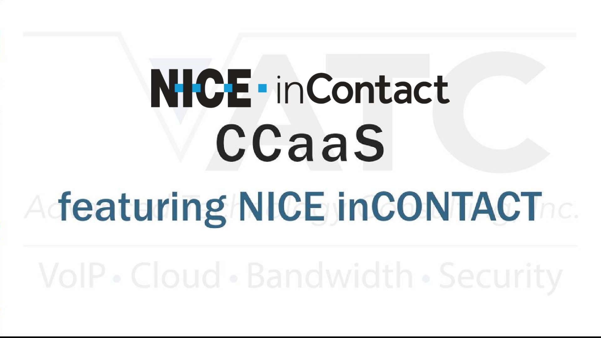 CaaS featuring Nice InContact