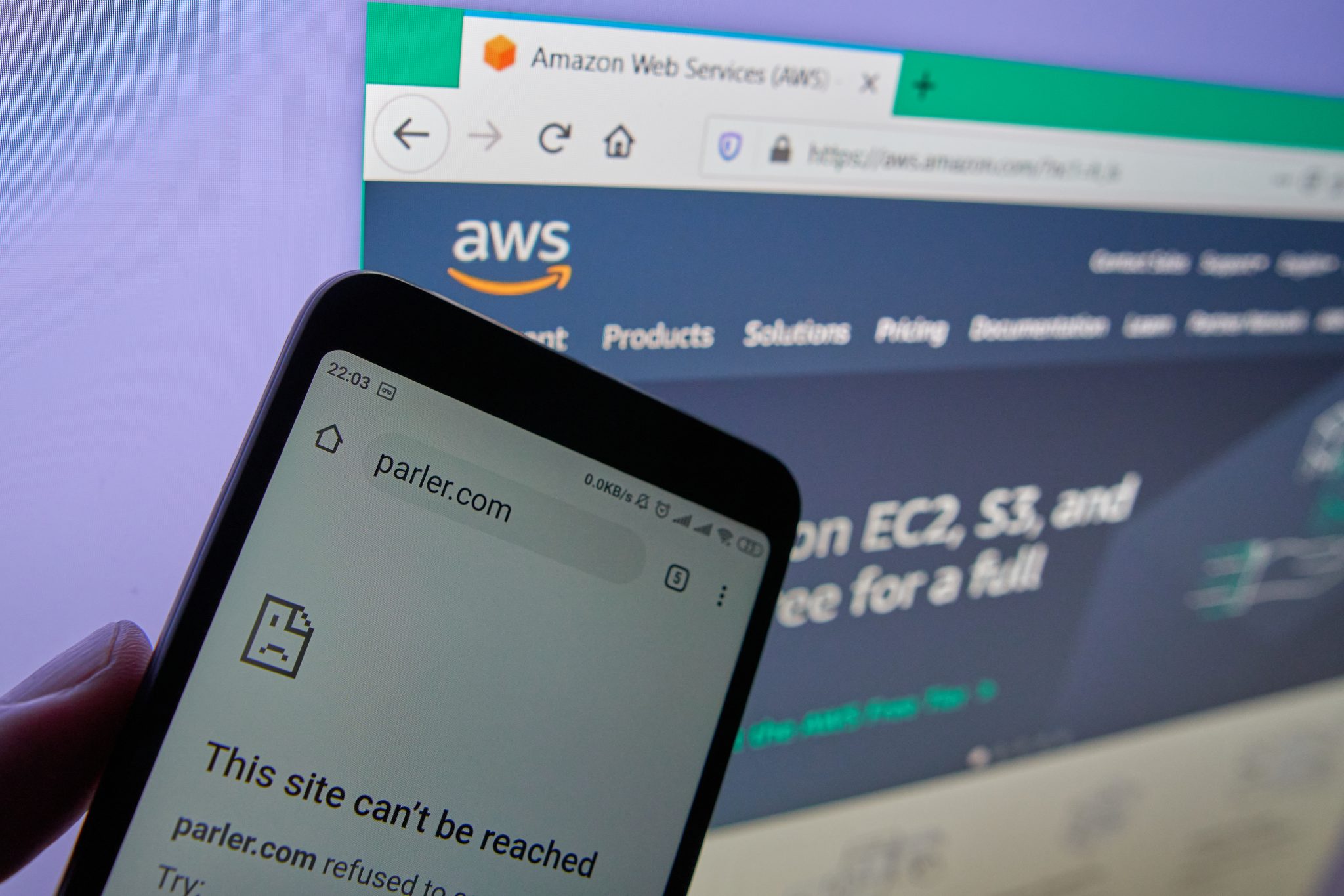 aws parler and the cloud